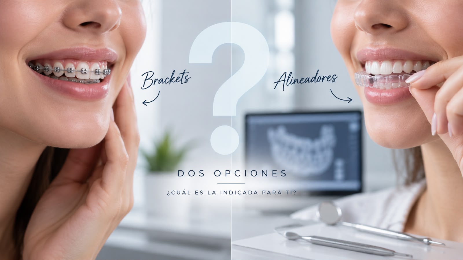 ¿Brackets o alineadores? La pregunta no es cuál es mejor, sino cuál es mejor para ti