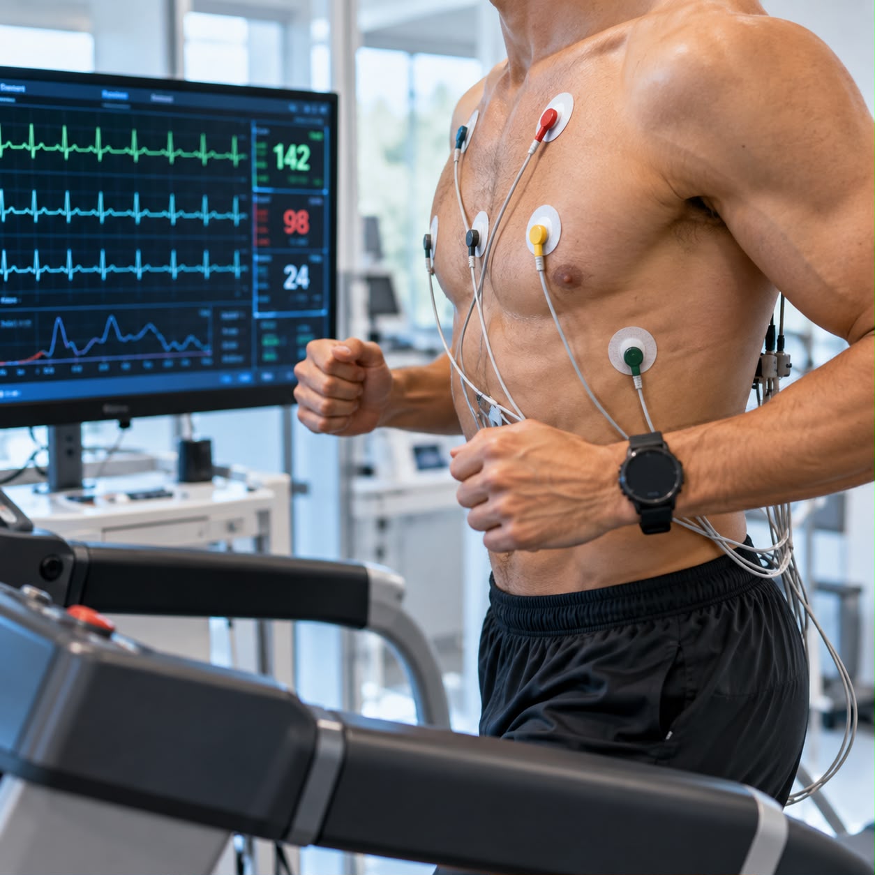 Valoración cardiovascular para personas que realizan ejercicio o deporte. 