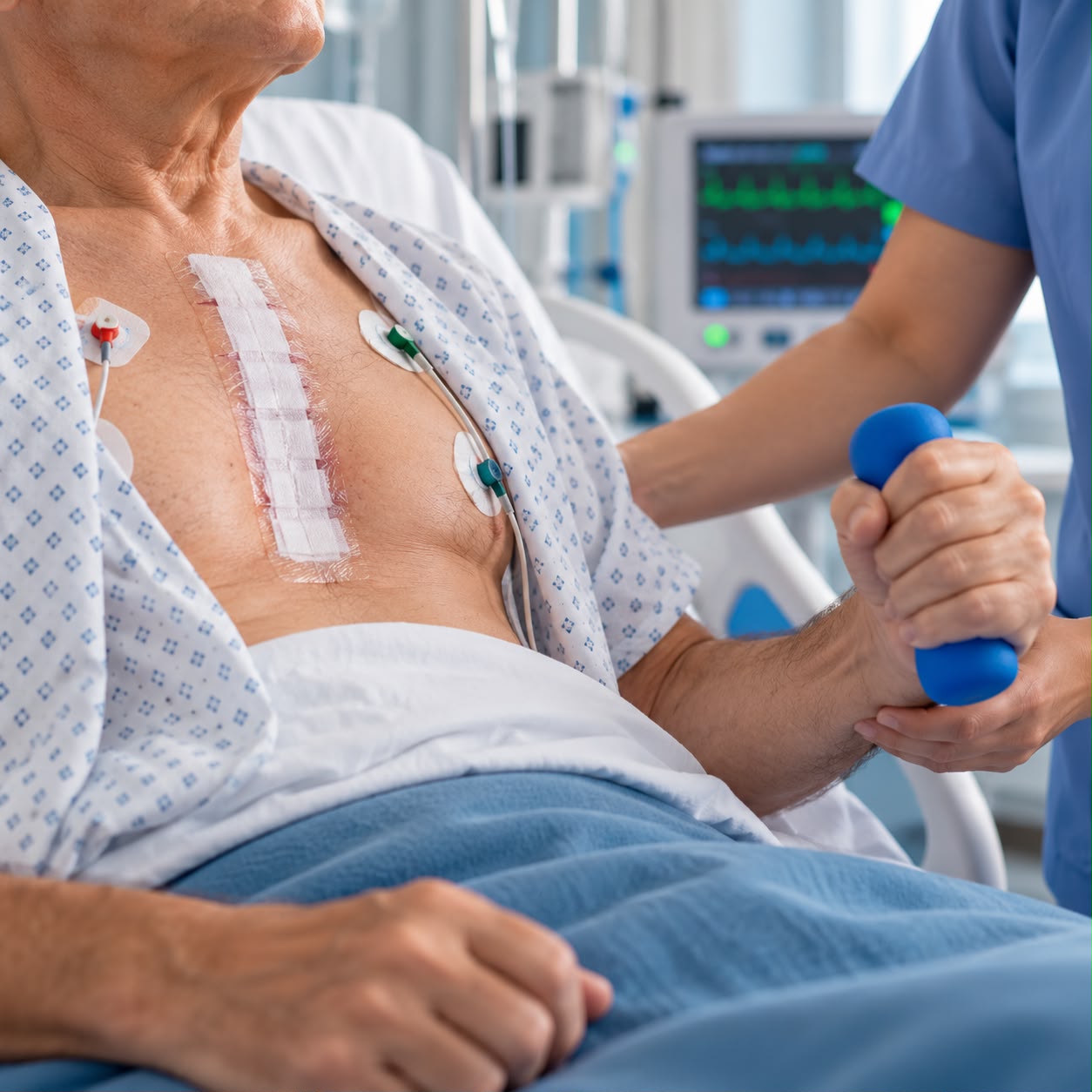 Pacientes después de cirugía cardíaca