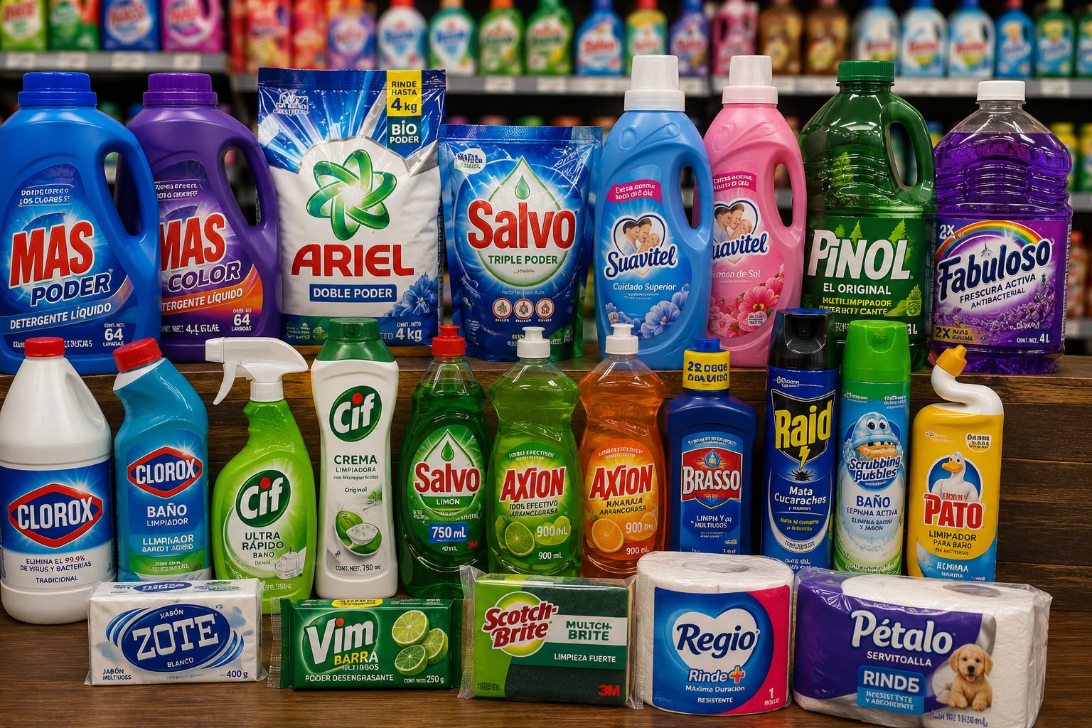 Productos de limpieza