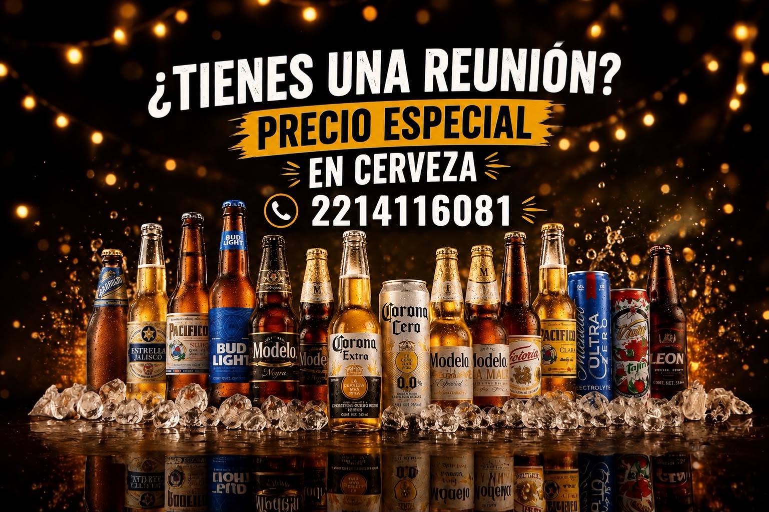 Cerveza para tu evento